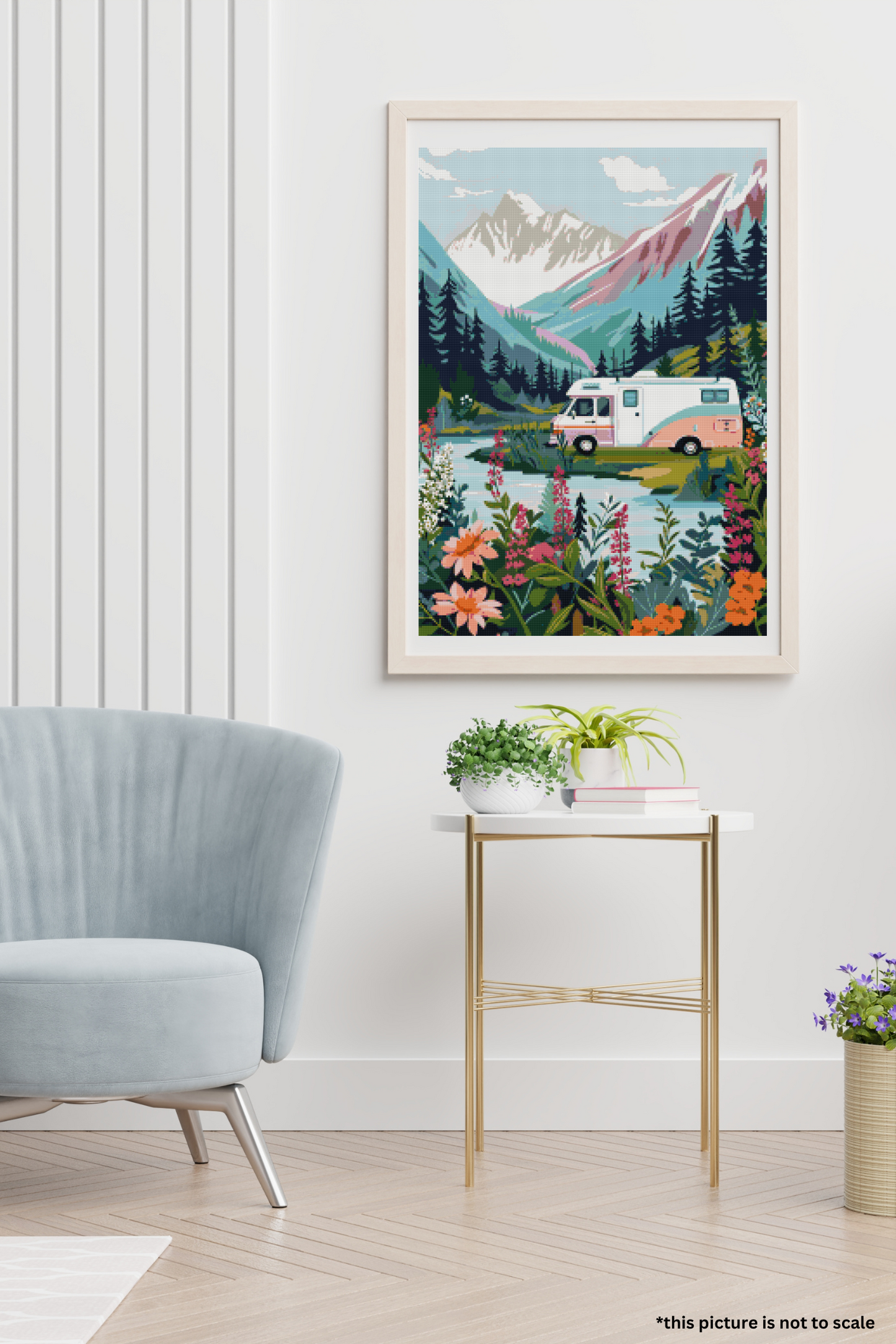 Rooted in the Journey | Portrait Diamond Painting