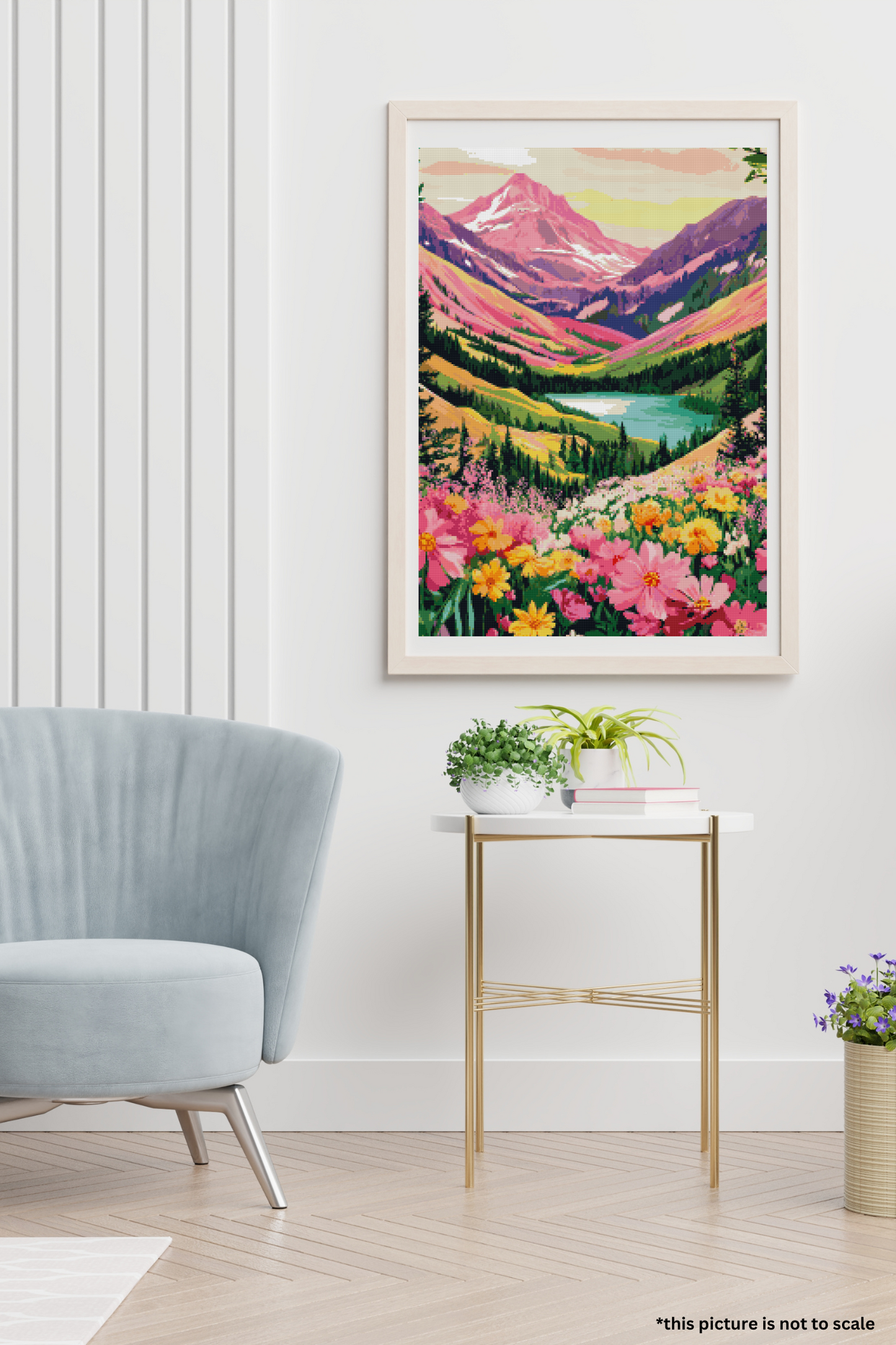 Joy in Full Bloom | Portrait Diamond Painting