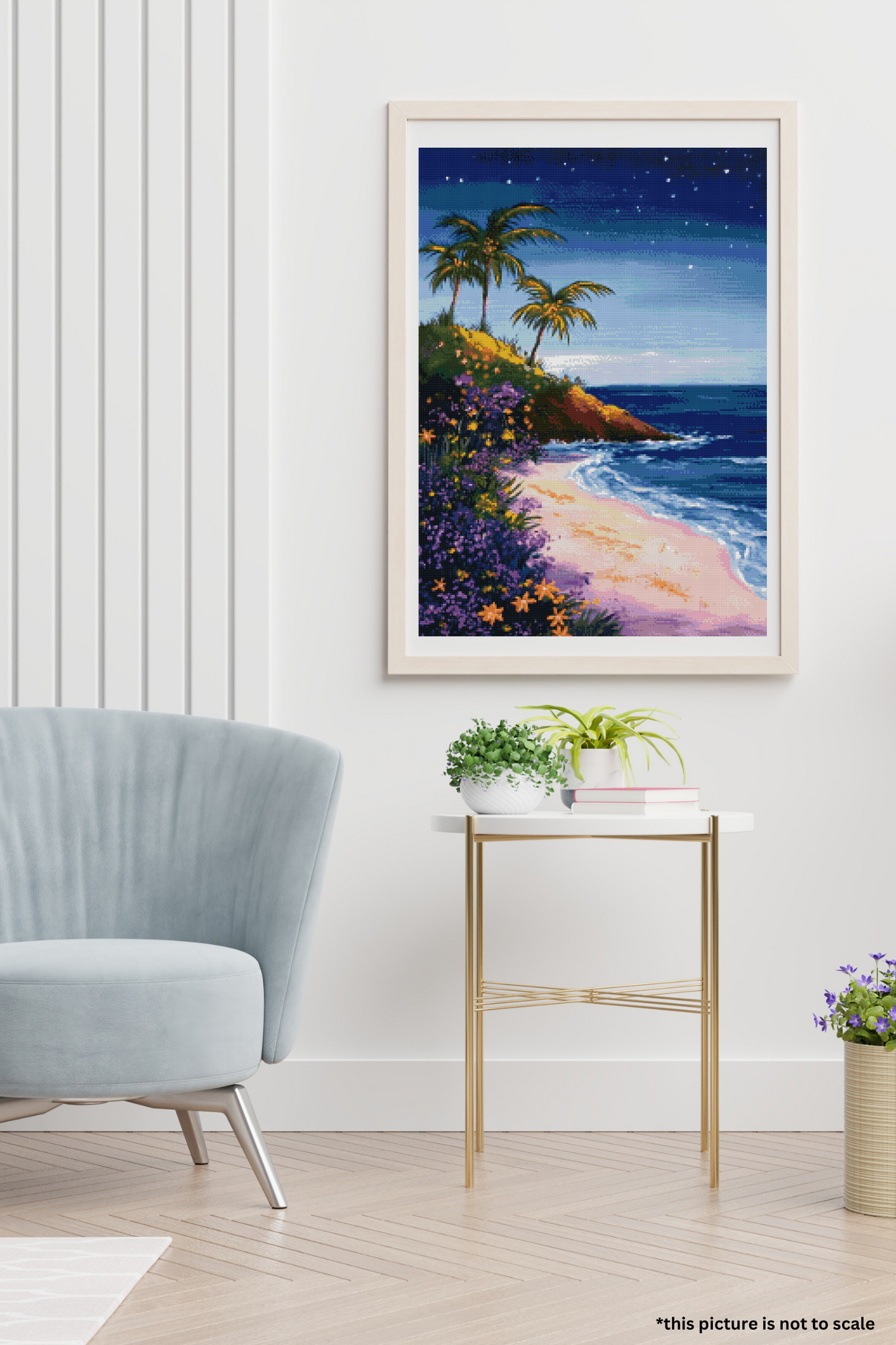 Where Peace Meets the Tide | Portrait Diamond Painting