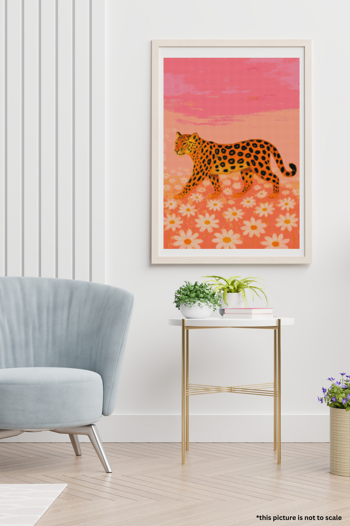 Flourish Fiercely | Portrait Diamond Painting