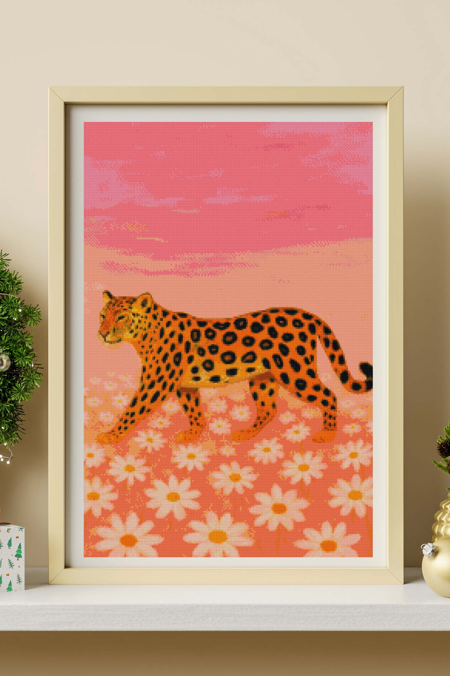 Flourish Fiercely | Portrait Diamond Painting