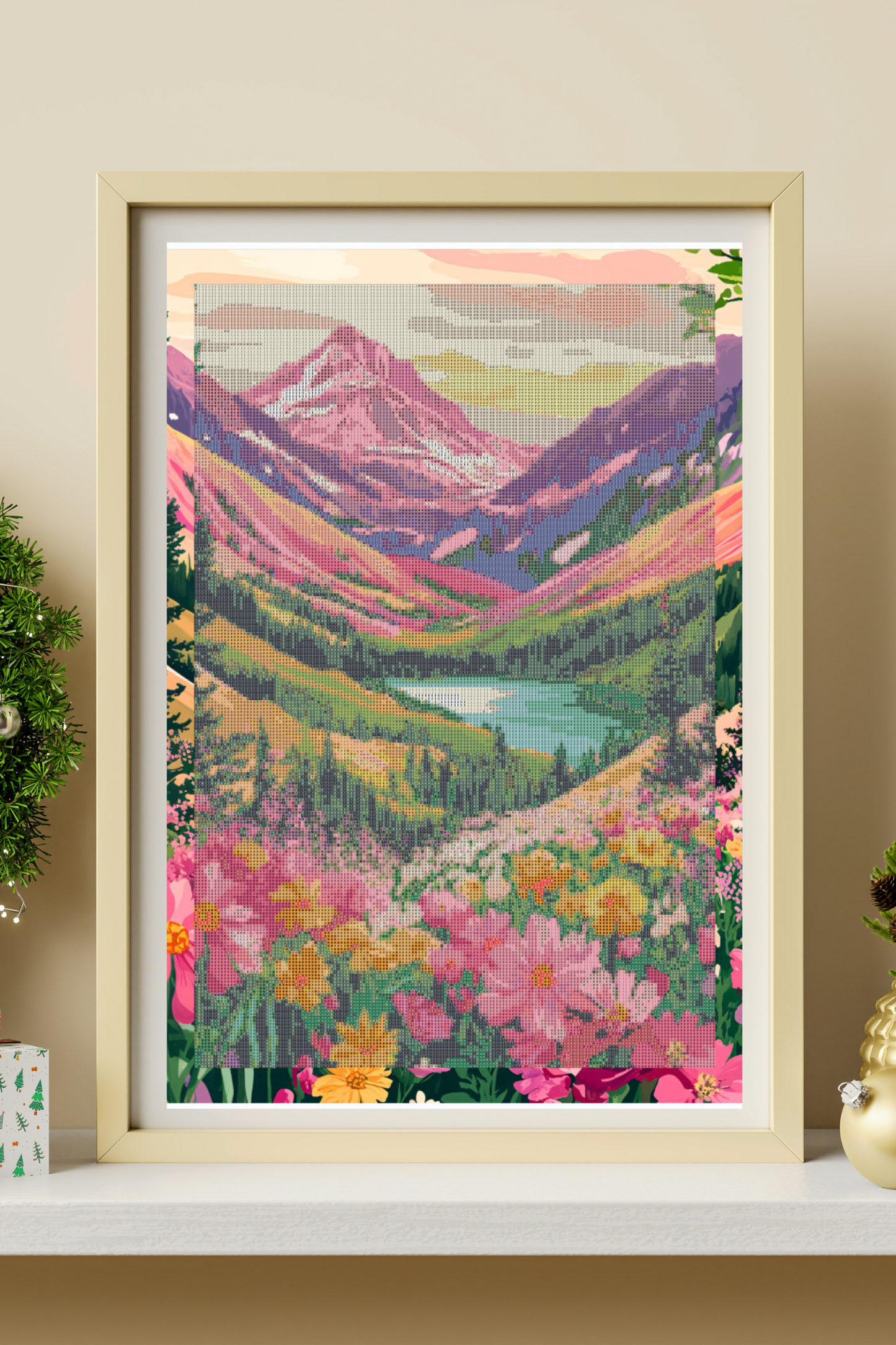 Peace Lake | Portrait Diamond Painting