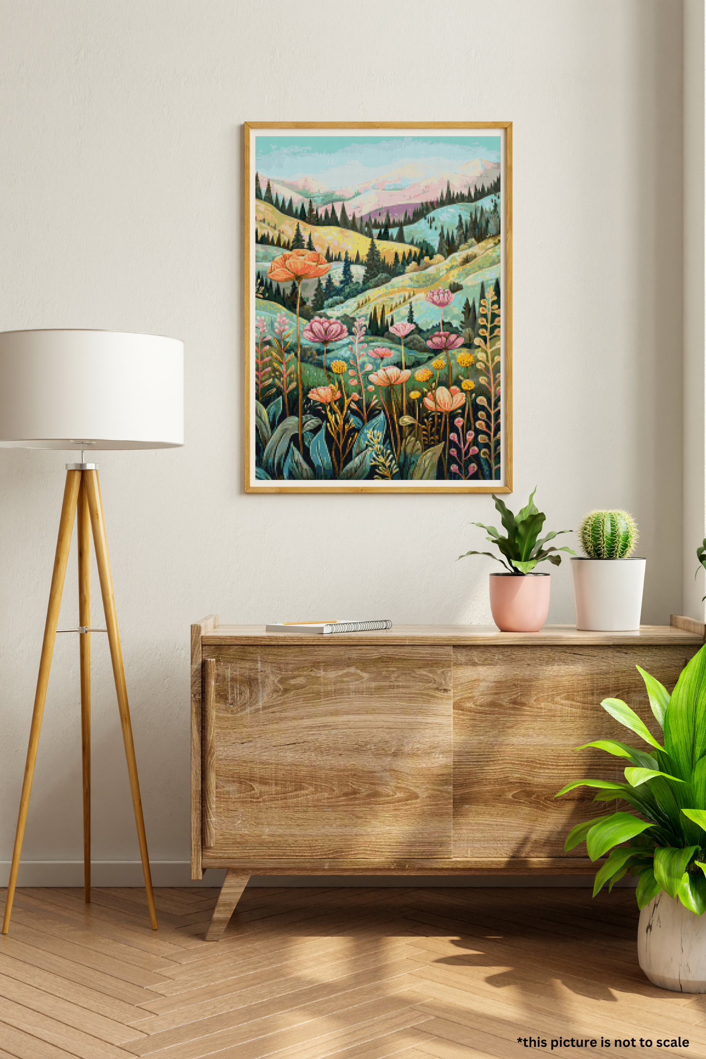 Green Views Ahead | Portrait Diamond Painting
