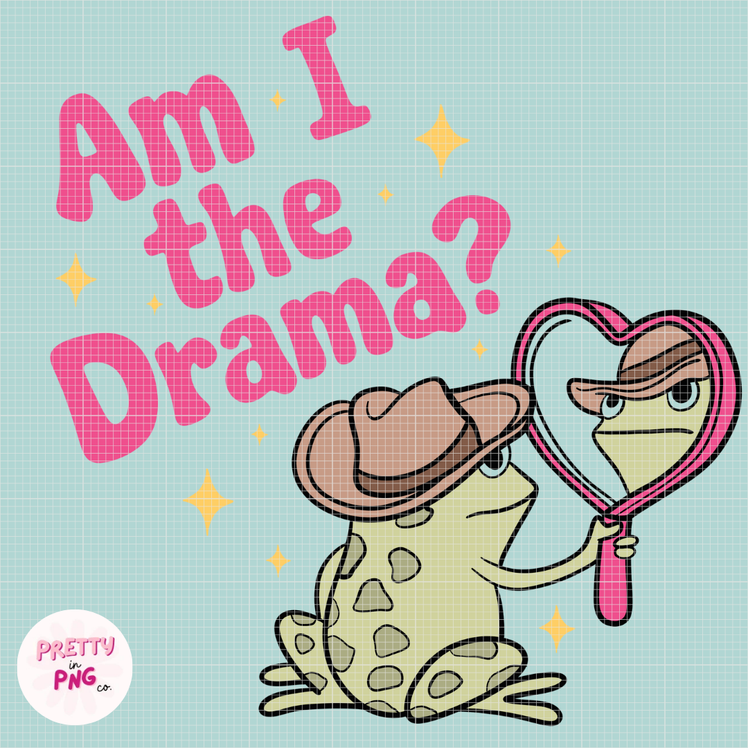 Am I The Drama | Diamond Painting