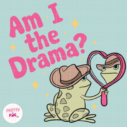 Am I The Drama | Diamond Painting