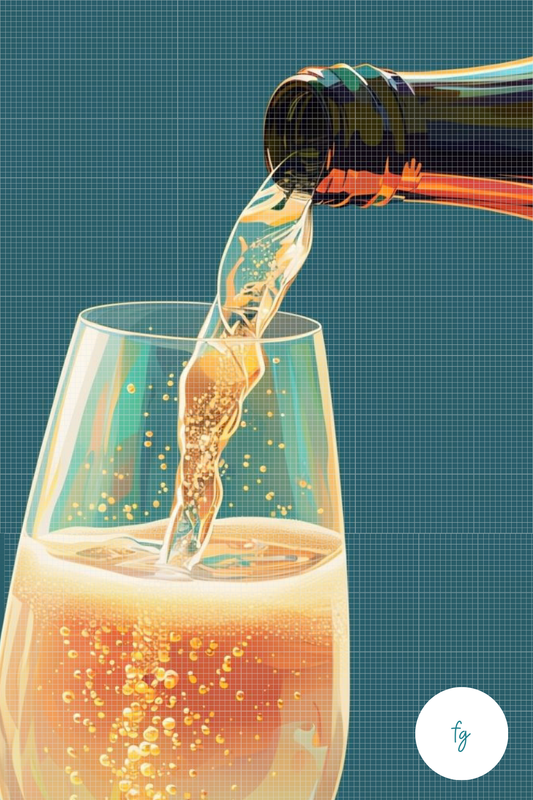 Sparkling Resolutions | Portrait Diamond Painting