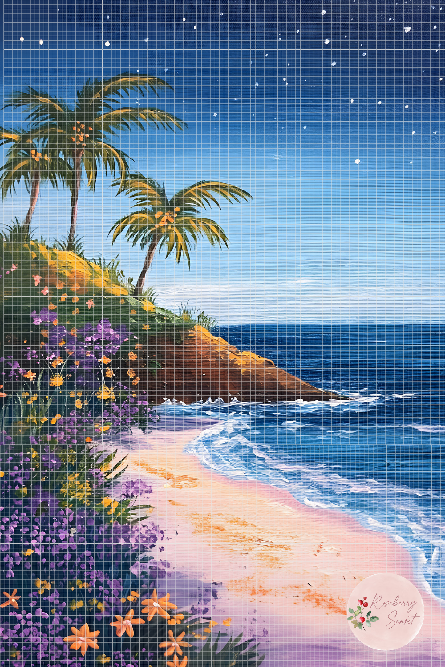 Where Peace Meets the Tide | Portrait Diamond Painting