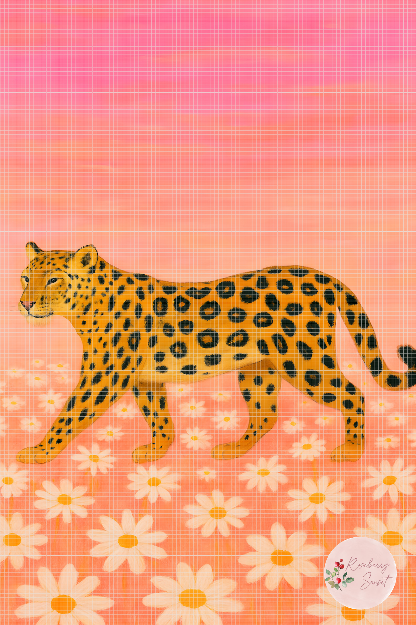 Flourish Fiercely | Portrait Diamond Painting