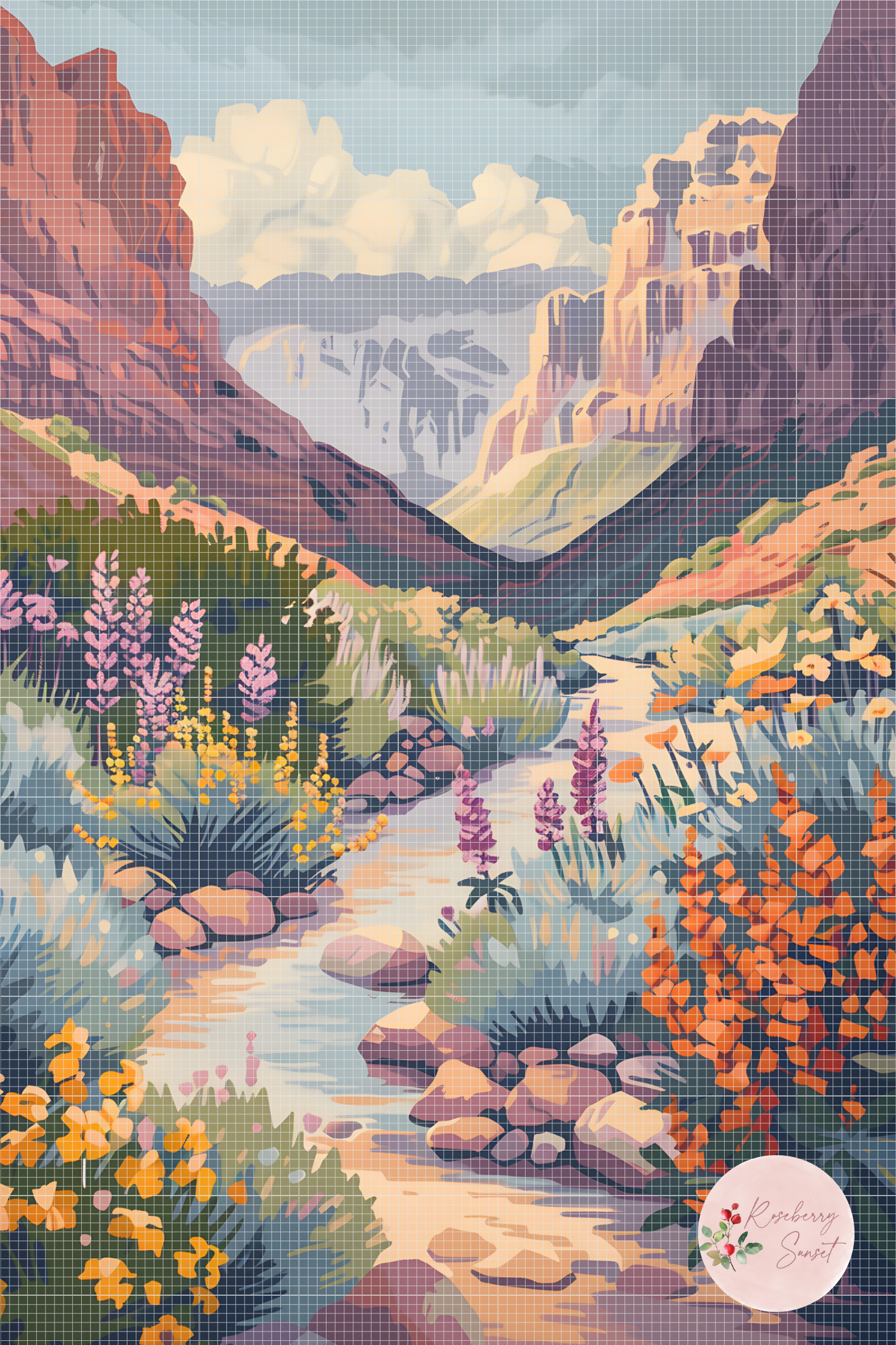 Resilience Runs Deep | Portrait Diamond Painting