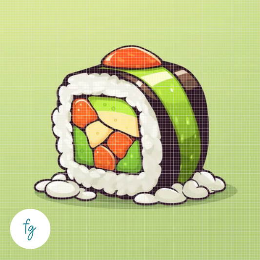 Sushi | Mini Diamond Painting