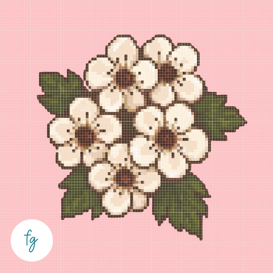 May, Hawthorn | Mini Diamond Painting