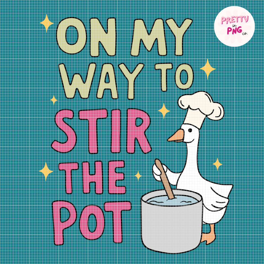 Oh My Way To Stir The Pot | Diamond Painting