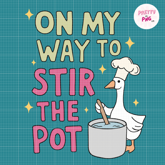 Oh My Way To Stir The Pot |  Diamond Painting