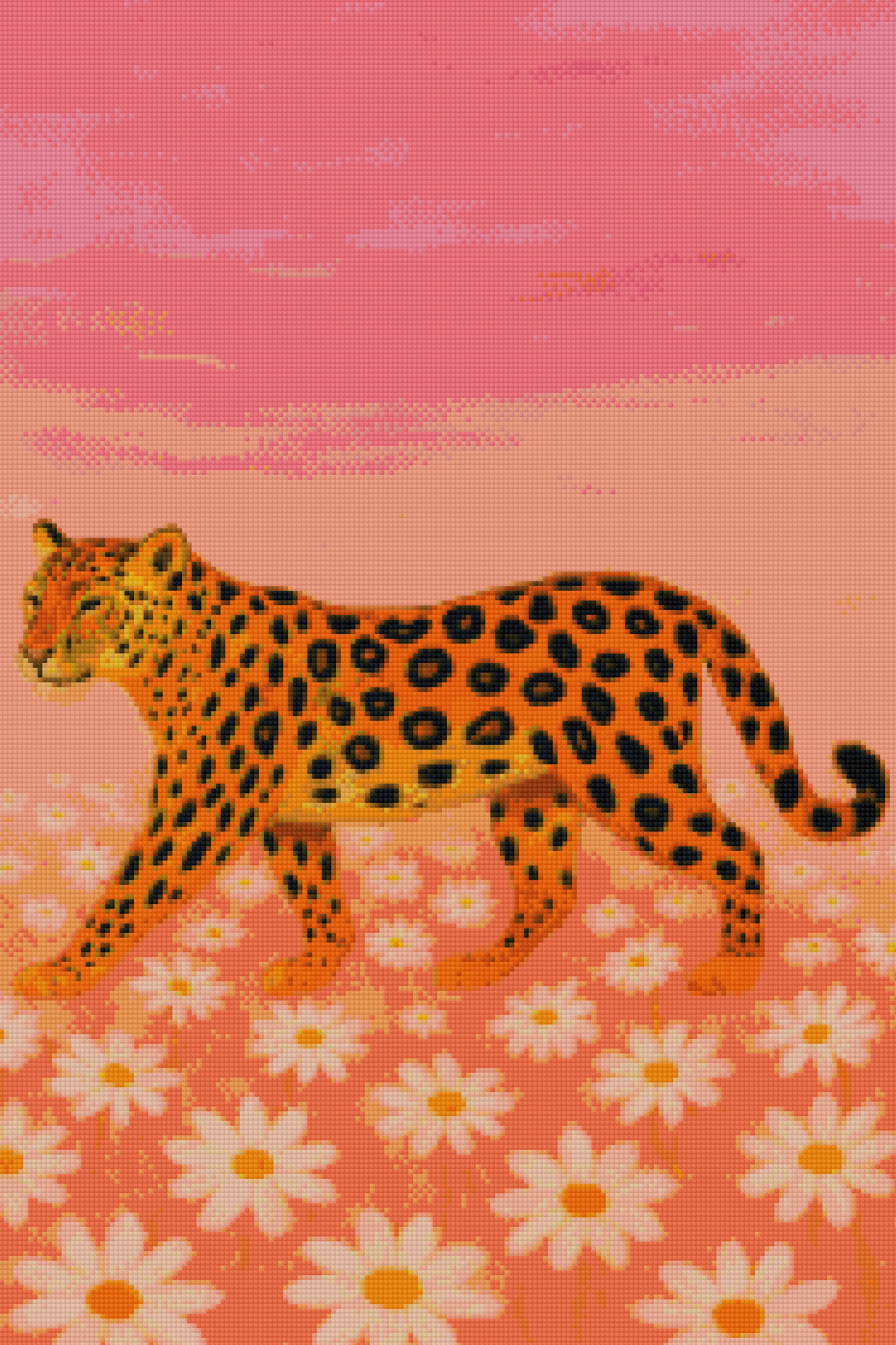Flourish Fiercely | Portrait Diamond Painting