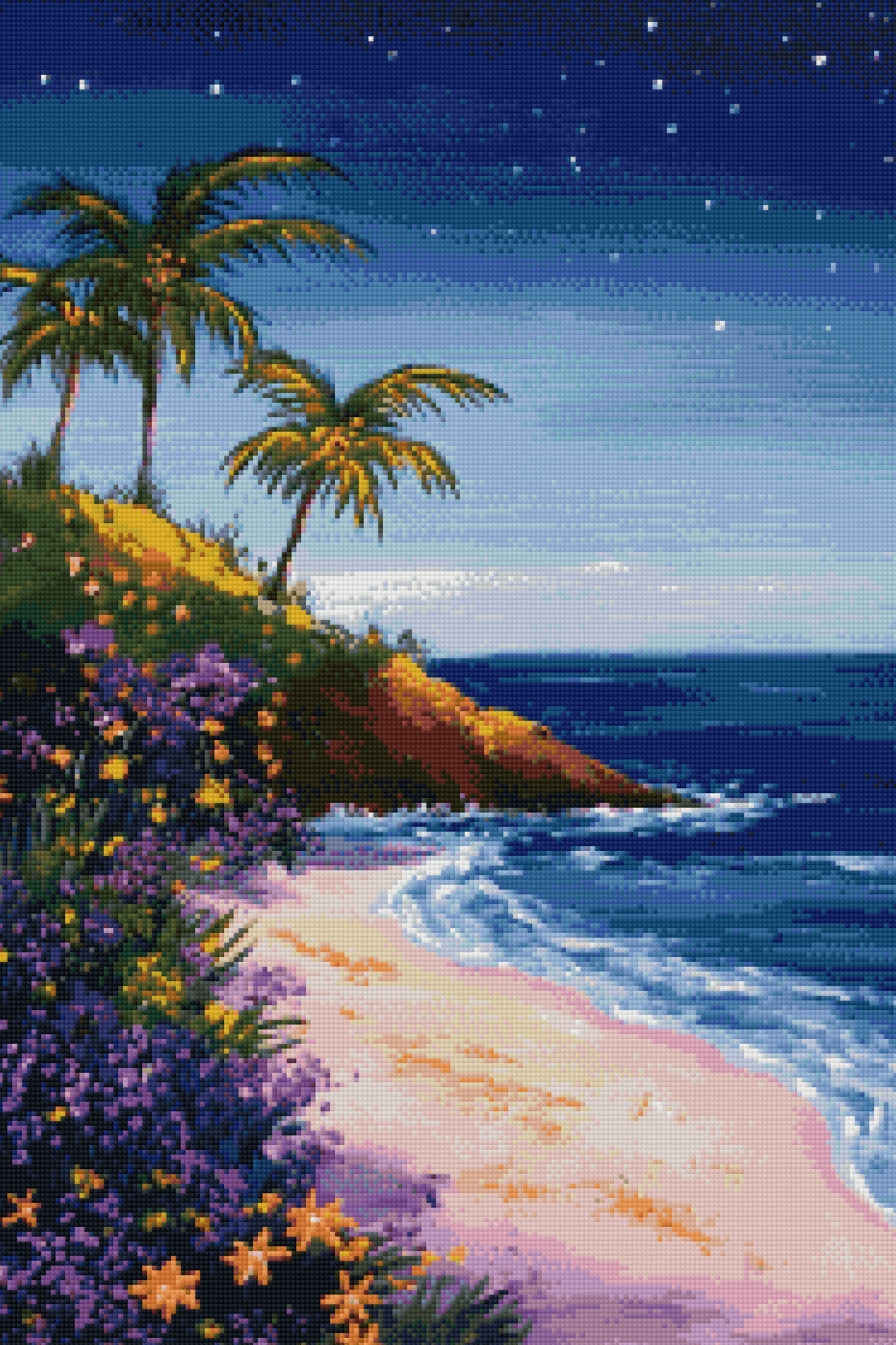 Where Peace Meets the Tide | Portrait Diamond Painting