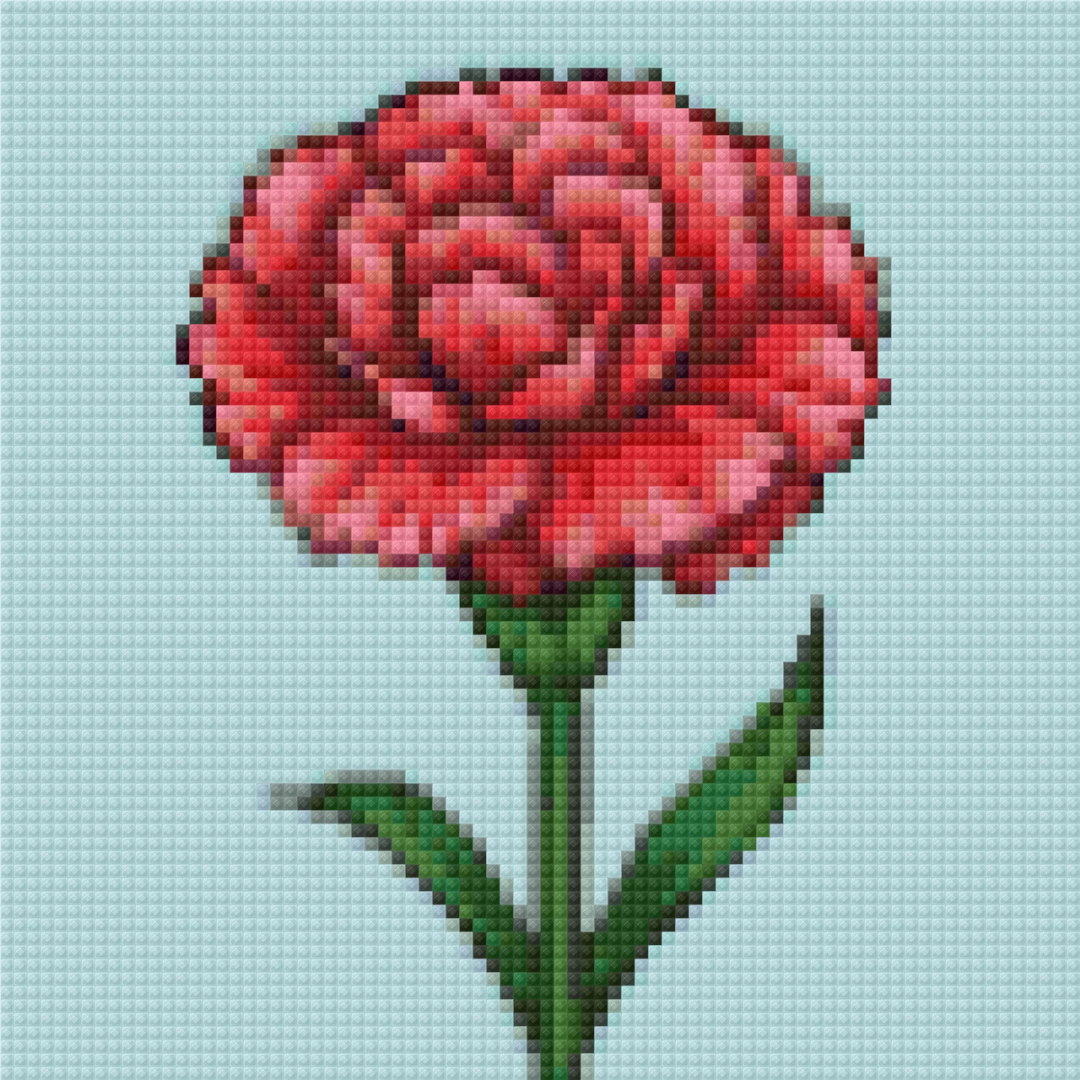 Carnation | Mini Diamond Painting