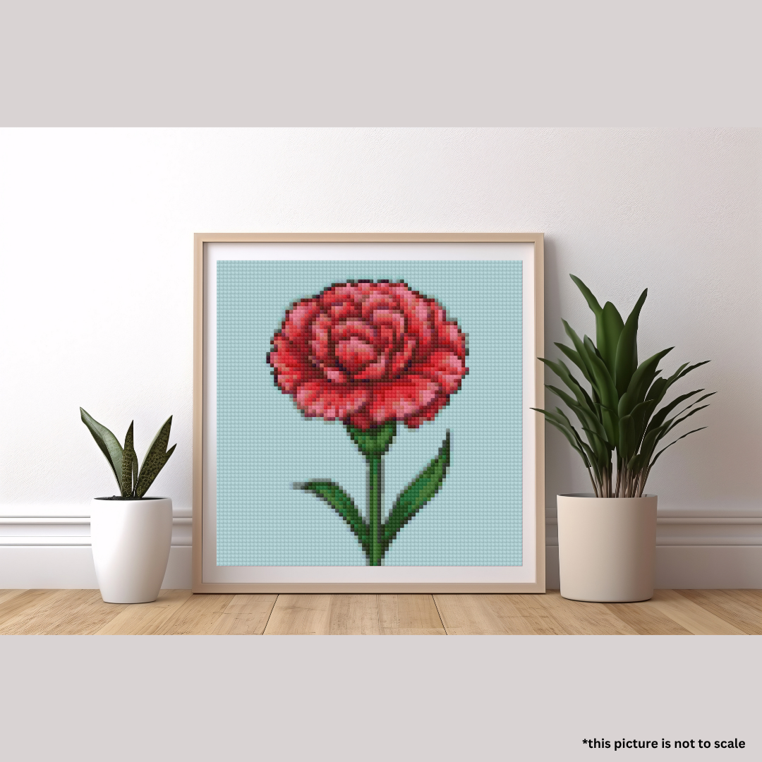 Carnation | Mini Diamond Painting