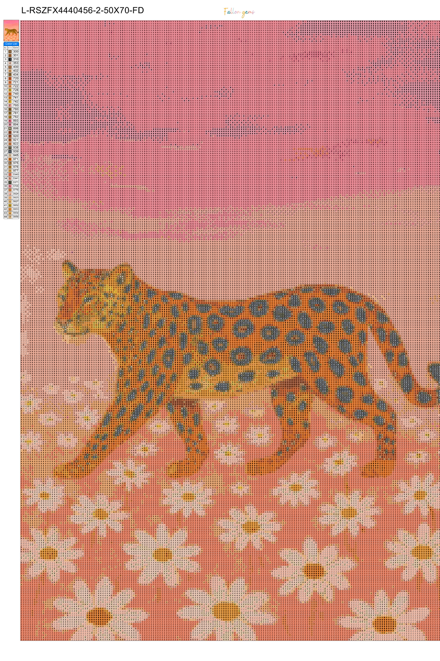 Flourish Fiercely | Portrait Diamond Painting