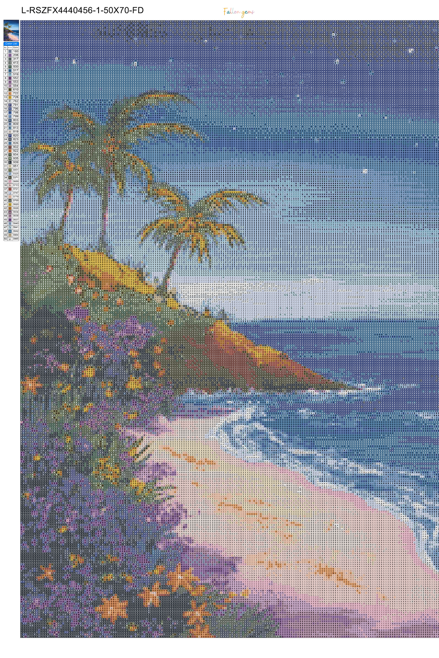 Where Peace Meets the Tide | Portrait Diamond Painting