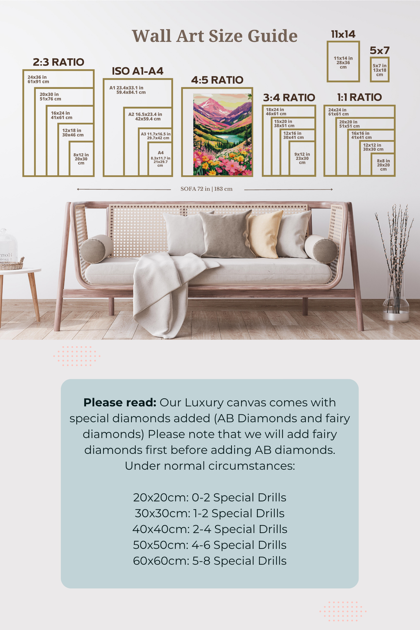 Joy in Full Bloom | Portrait Diamond Painting