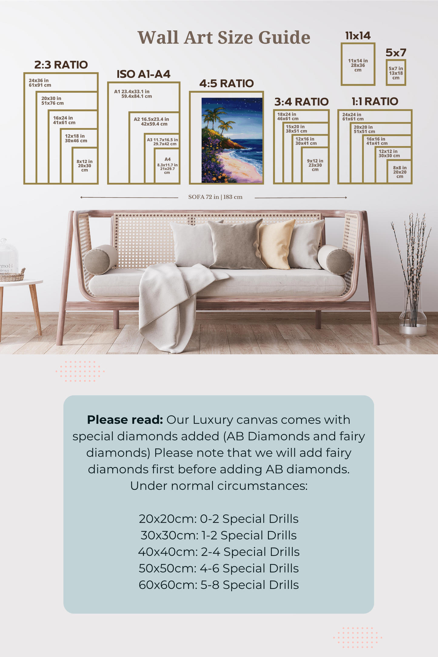 Where Peace Meets the Tide | Portrait Diamond Painting