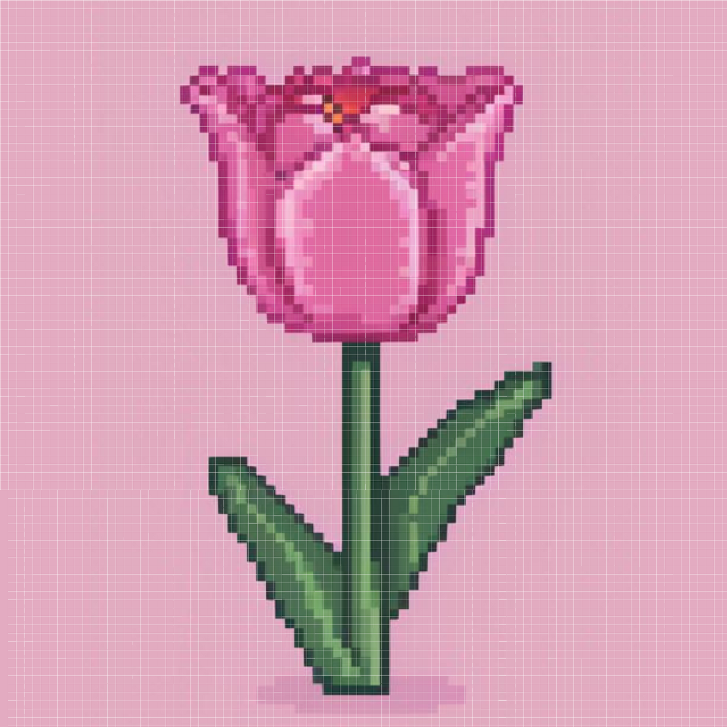 🎁 Tulip | Mini Diamond Painting (100% off)
