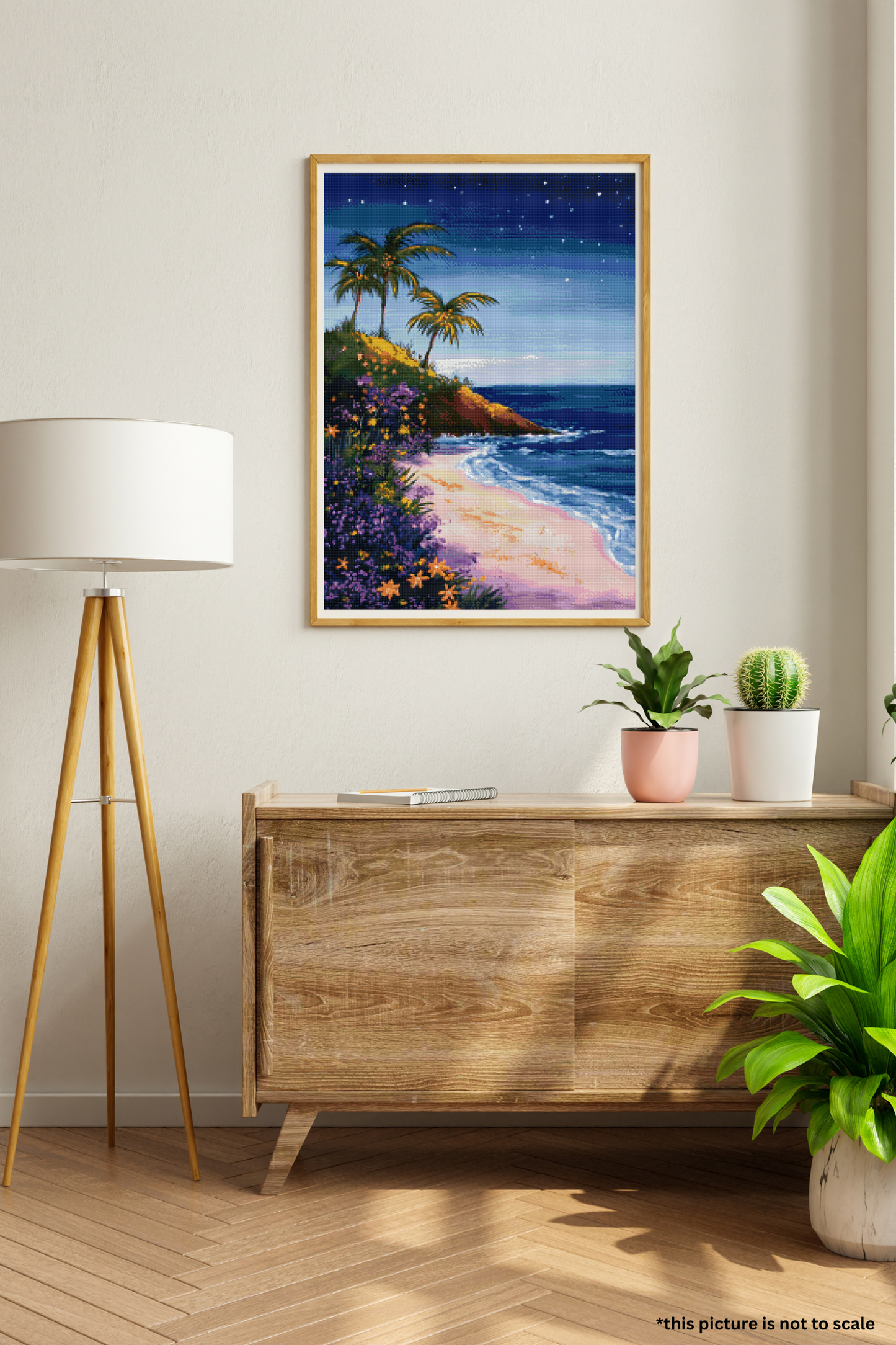 Where Peace Meets the Tide | Portrait Diamond Painting