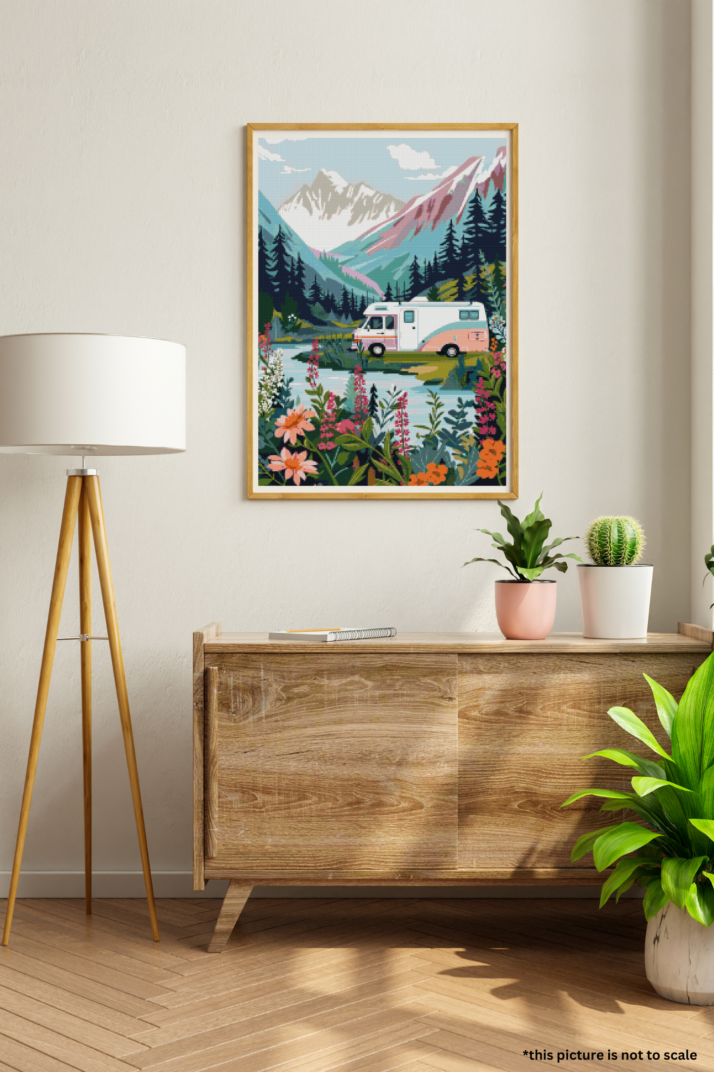 Rooted in the Journey | Portrait Diamond Painting
