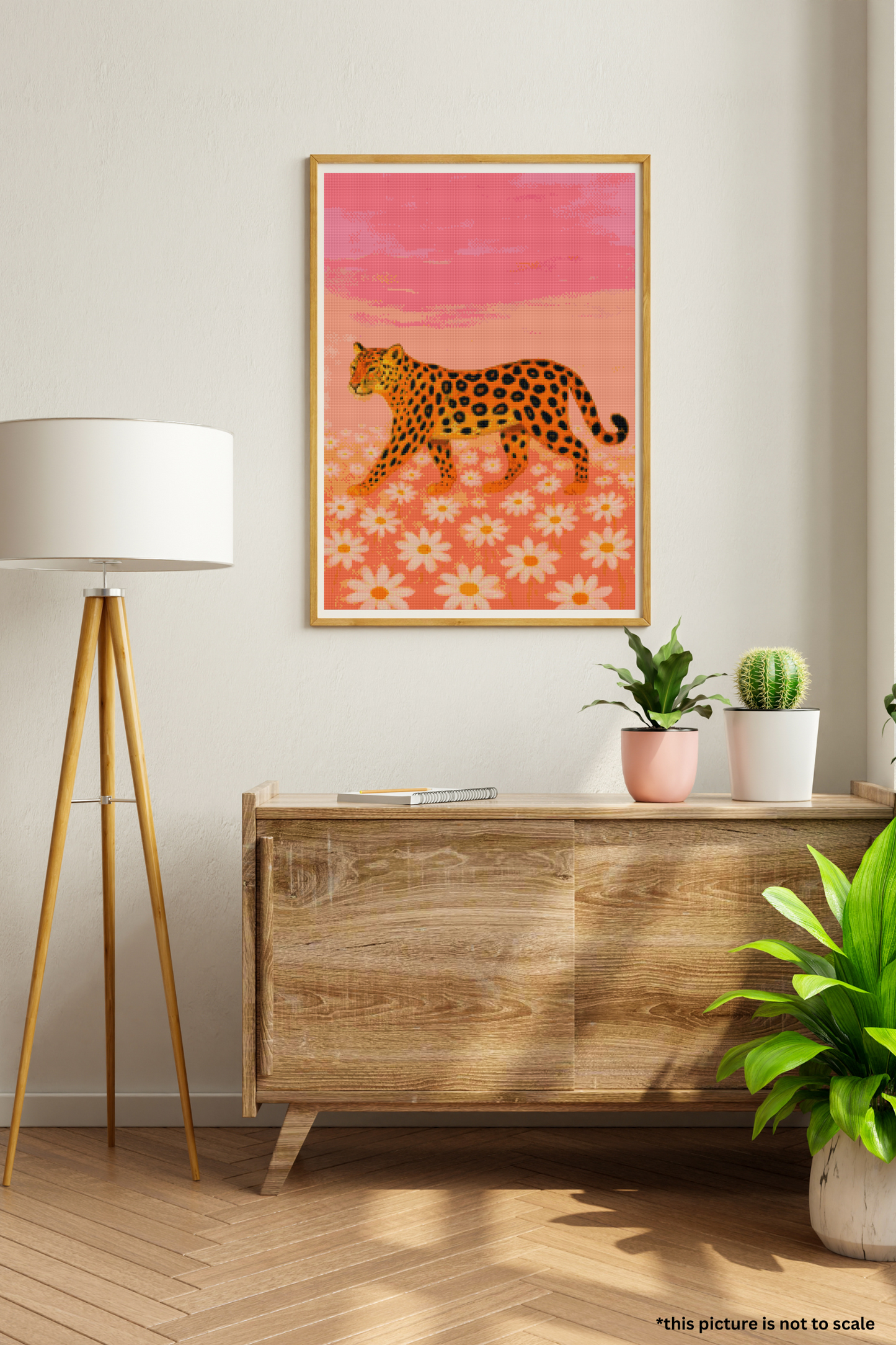 Flourish Fiercely | Portrait Diamond Painting