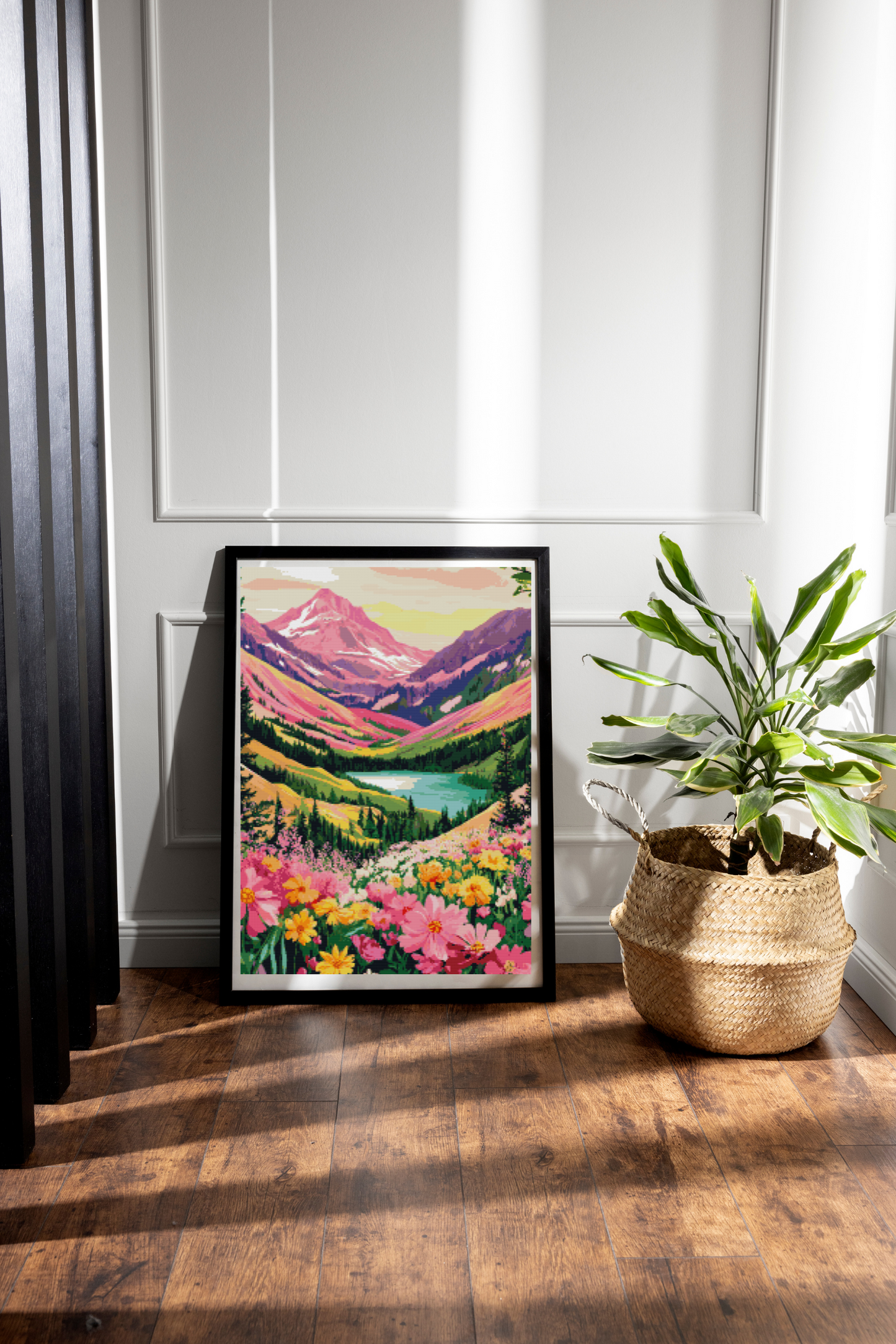Joy in Full Bloom | Portrait Diamond Painting
