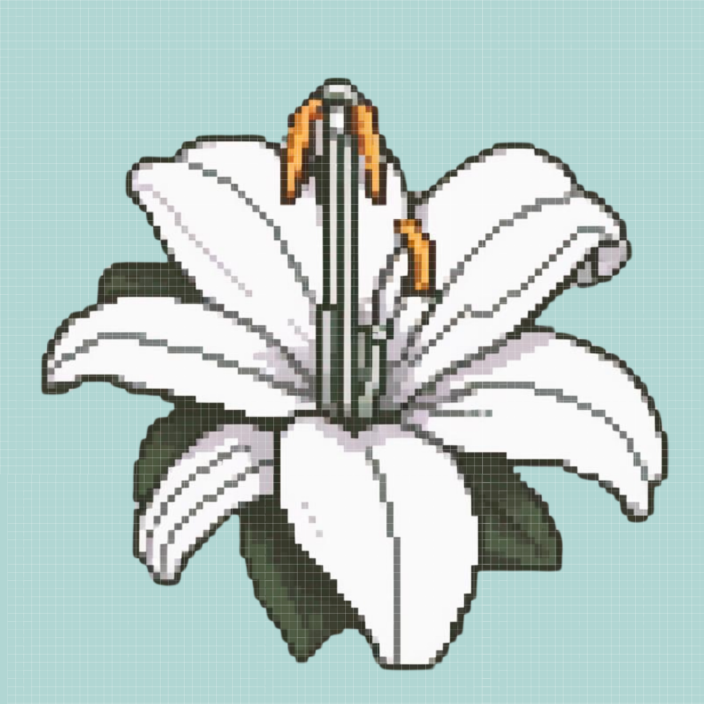 🎁 Lily | Mini Diamond Painting (100% off)