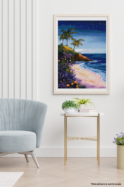 Where Peace Meets the Tide | Portrait Diamond Painting