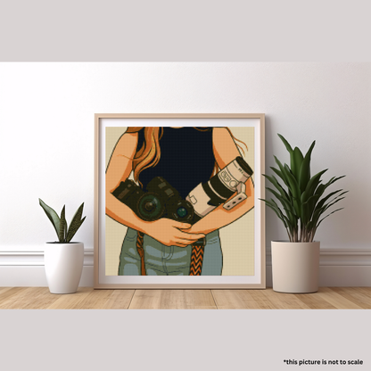 Through Her Lens | Better Than Therapy Diamond Painting