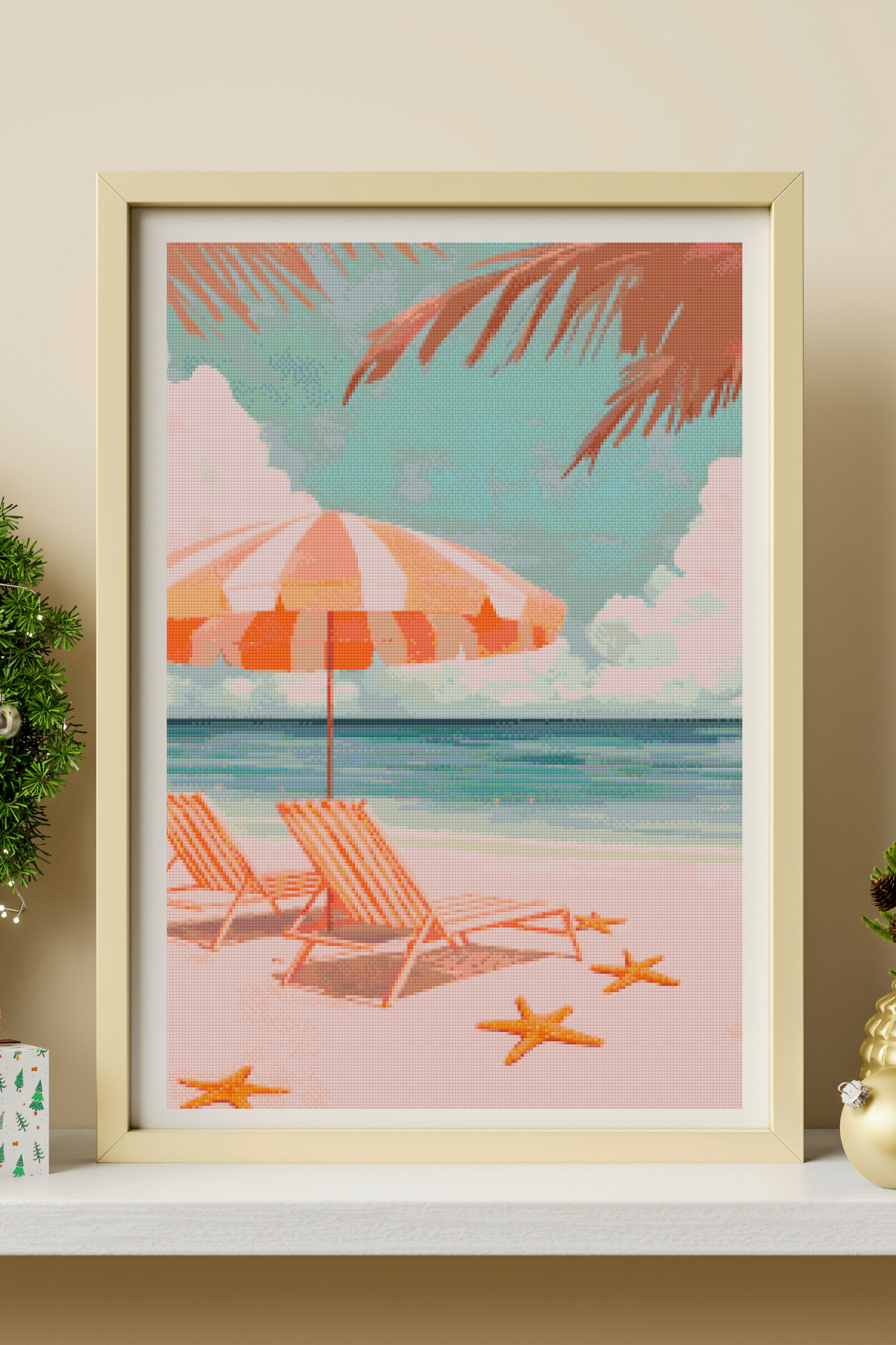 Where Worries Drift | Portrait Diamond Painting