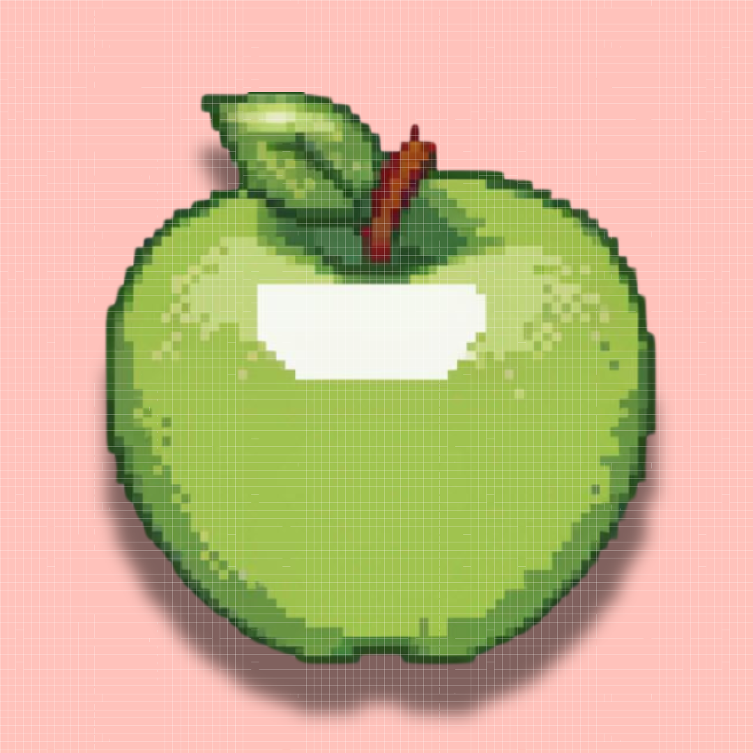 Green Apple | Mini Diamond Painting