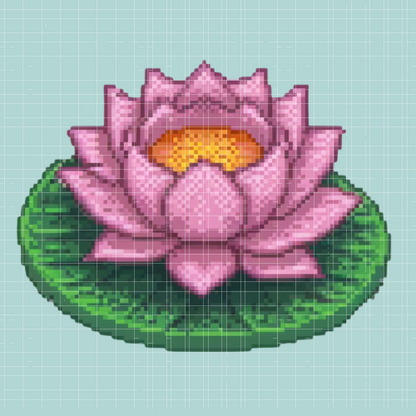 Water Lily | Mini Diamond Painting