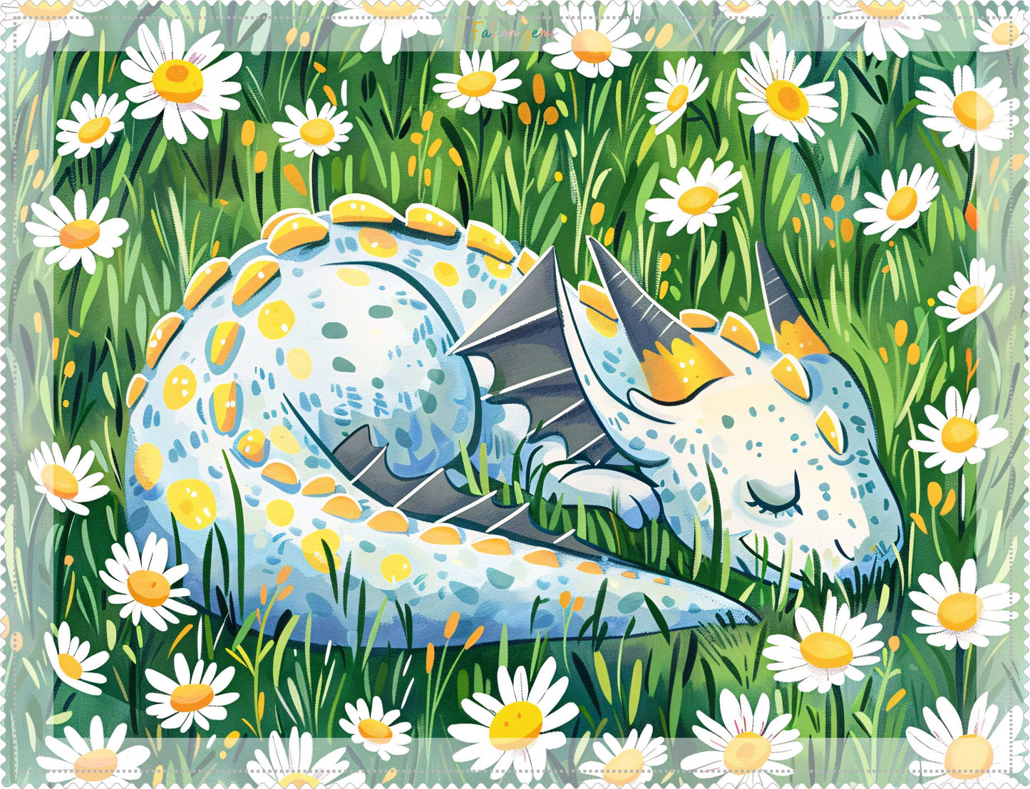 Dragon Dreamscape | Portrait Diamond Painting