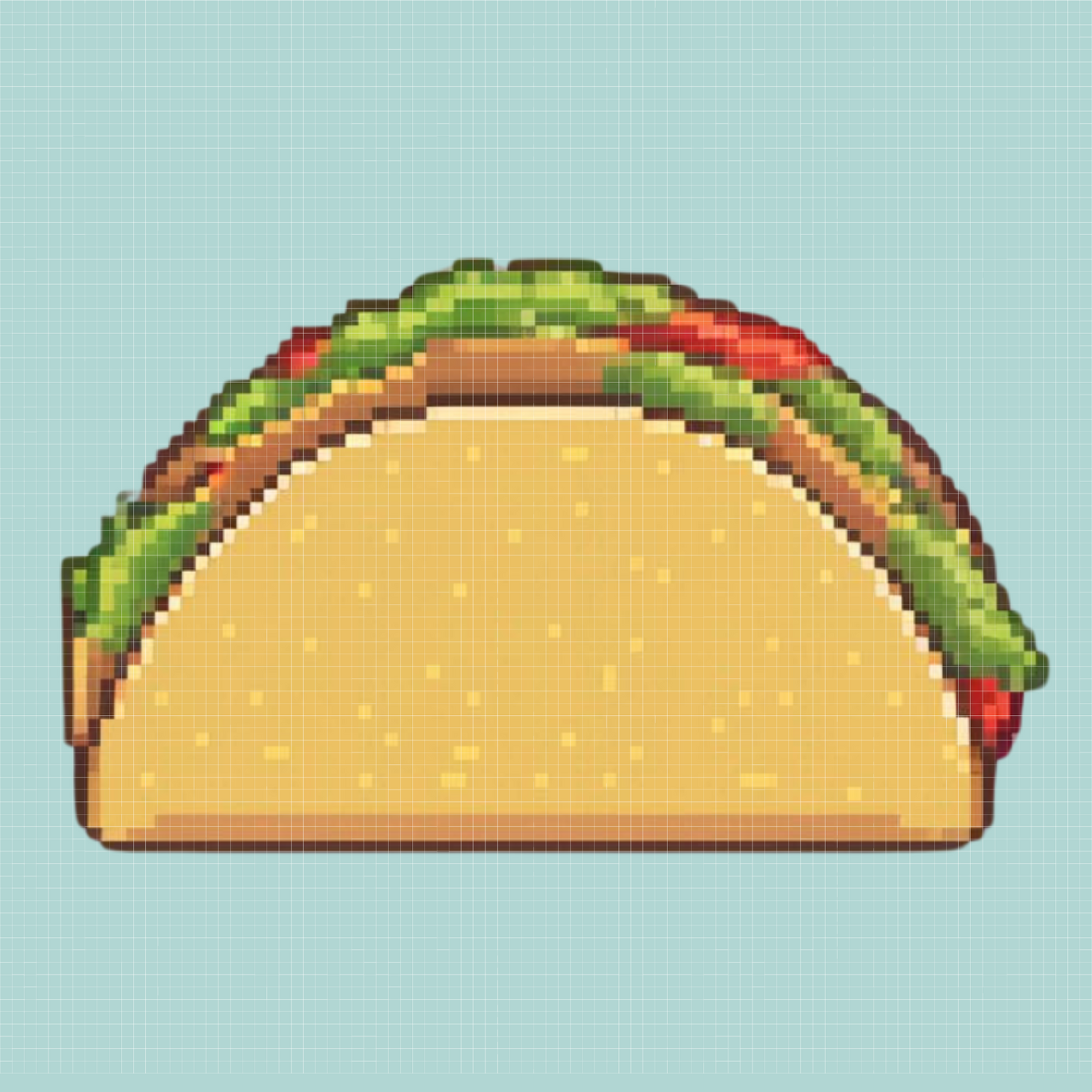 Taco | Mini Diamond Painting