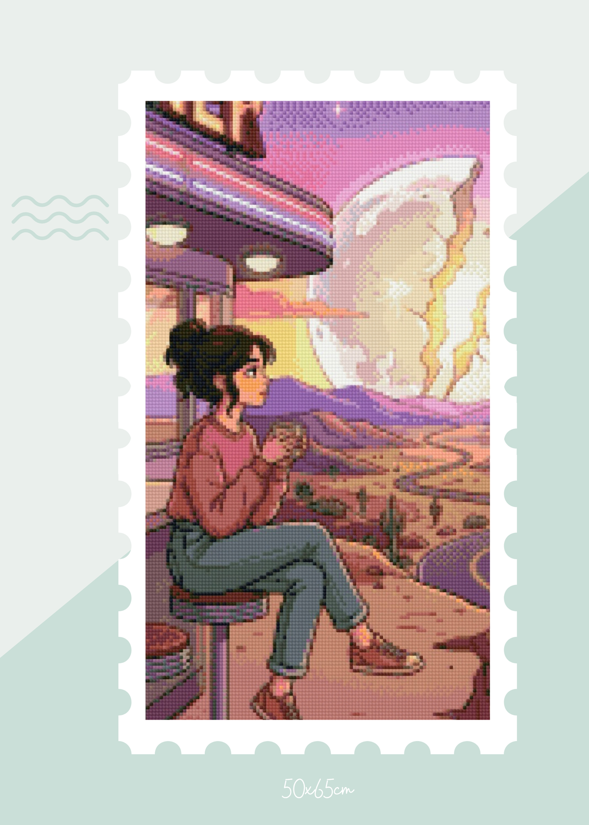 Last Sip | Diamond Painting