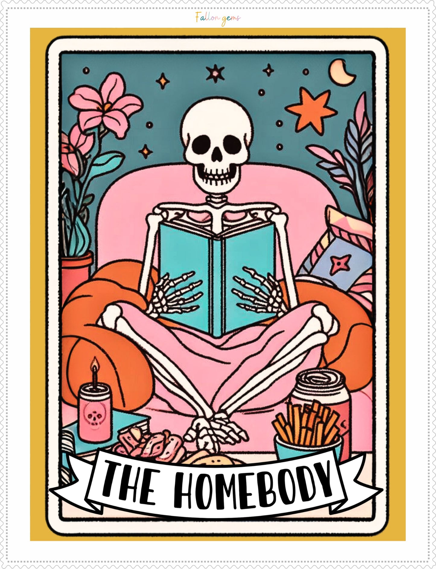 The Homebody Card | Unwell Diamond Painting