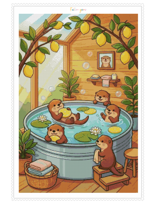 Otterly Unbothered | Diamond Painting