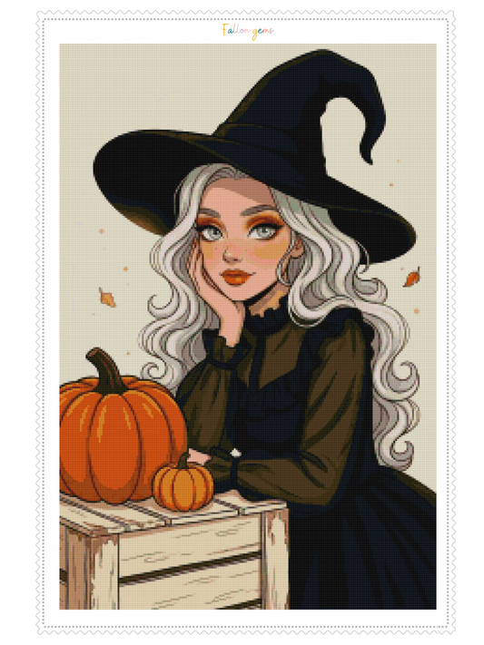 Resting Witch Face | Diamond Painting