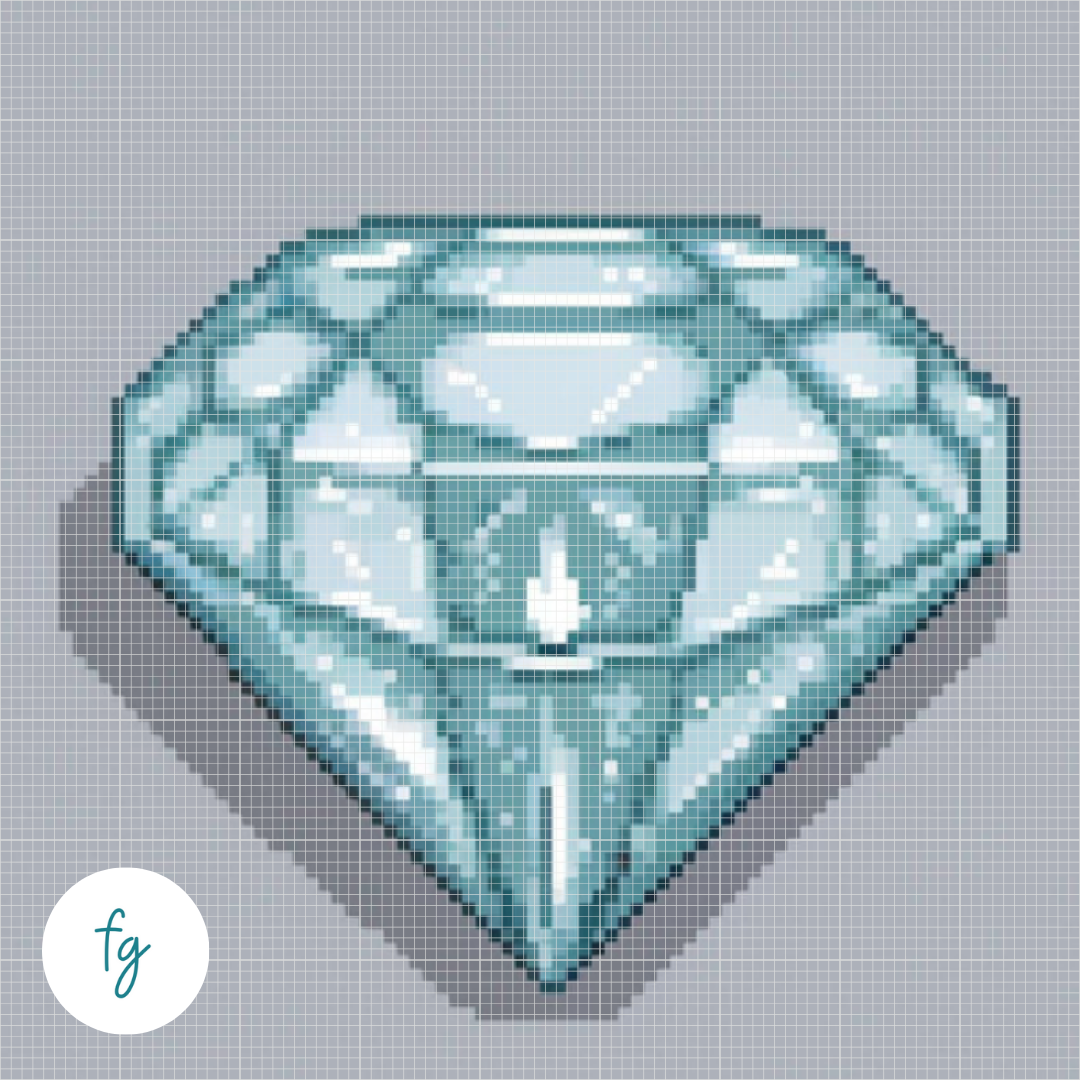 🎁 Diamond Queen | Mini Diamond Painting (100% off)