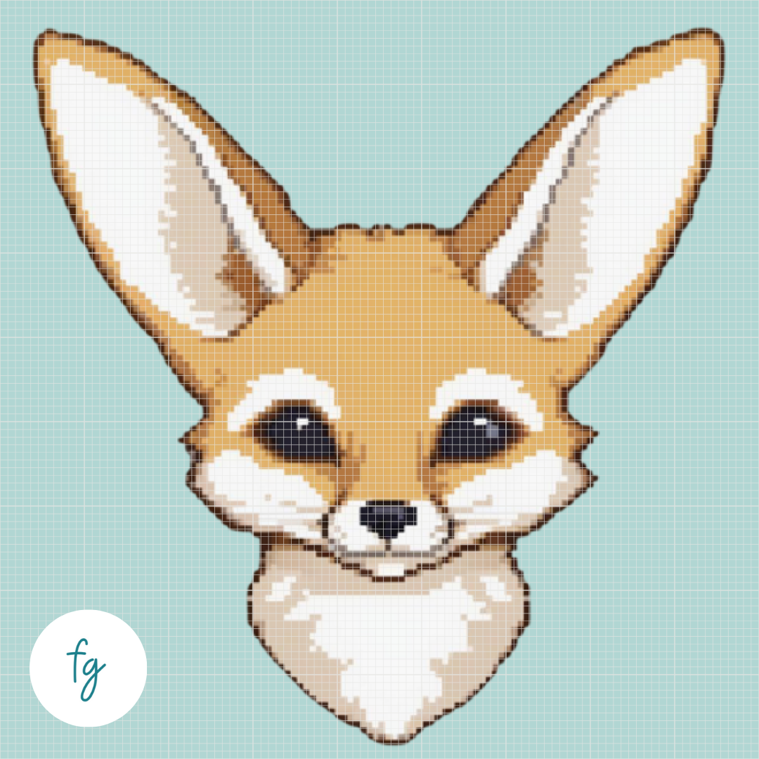 Fennec Fox | Mini Diamond Paintin