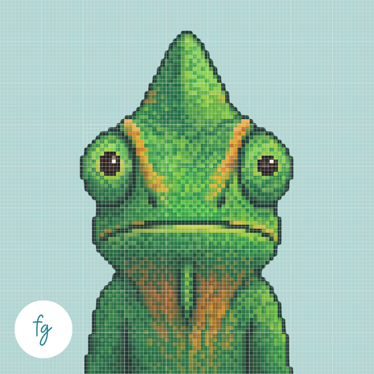 Chameleon | Mini Diamond Painting
