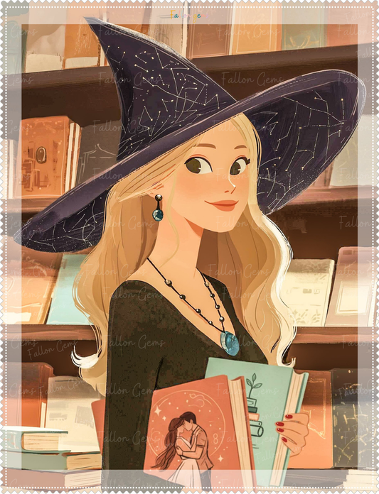 Read Between the Spells | Portrait Diamond Painting