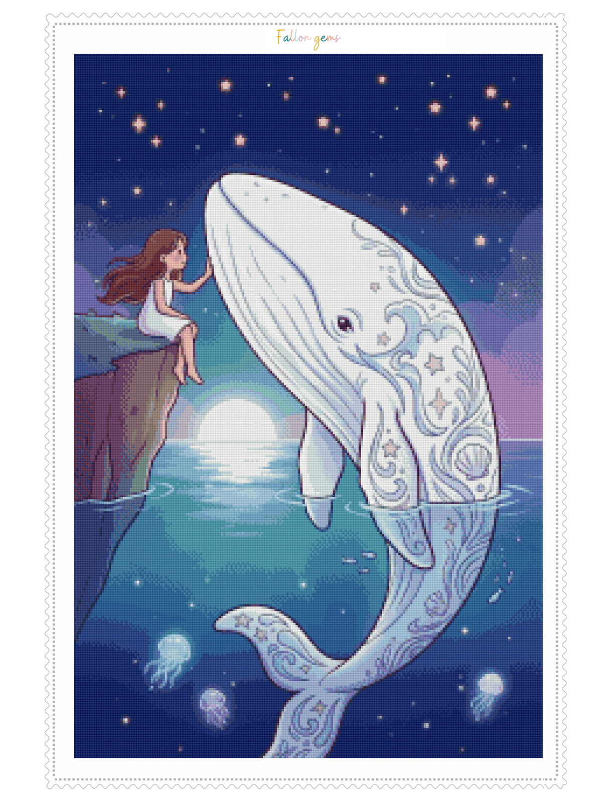 Whale, I’m Doing My Best | Diamond Painting