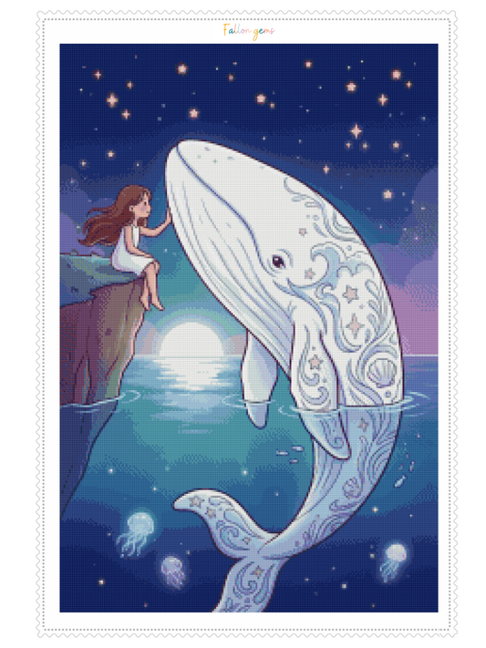 Whale, I’m Doing My Best | Diamond Painting