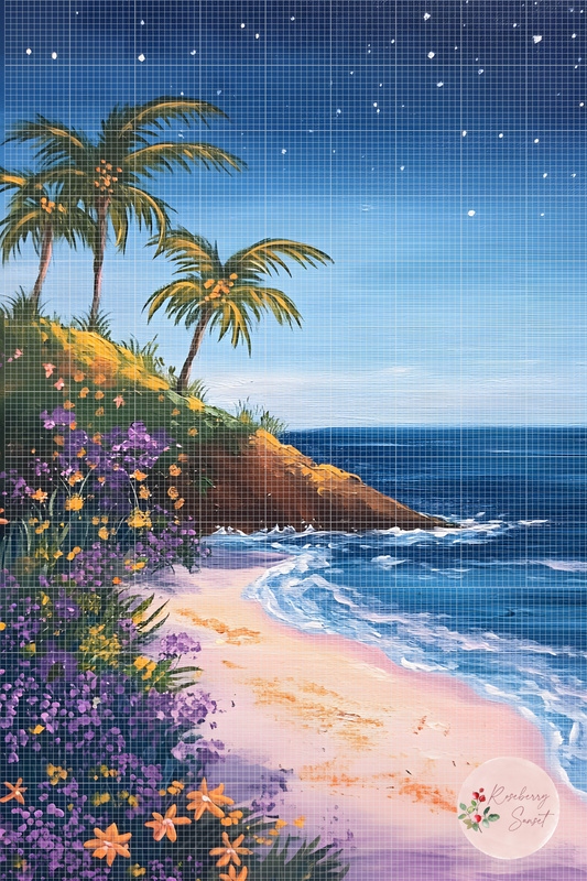 Where Peace Meets the Tide | Portrait Diamond Painting