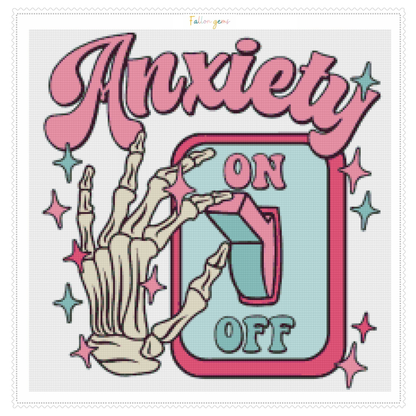 Anxiety on/off | Diamond Painting